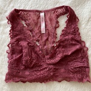 PINK Victoria’s Secret Lace Bralette - Size XS